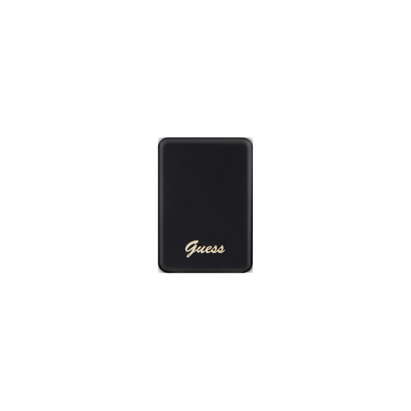 Power Bank Magsafe Logo Métal 5000mah 15W Guess GUPBM5ALGSGK - Noir — Accessoire · Smarty Paris 18e